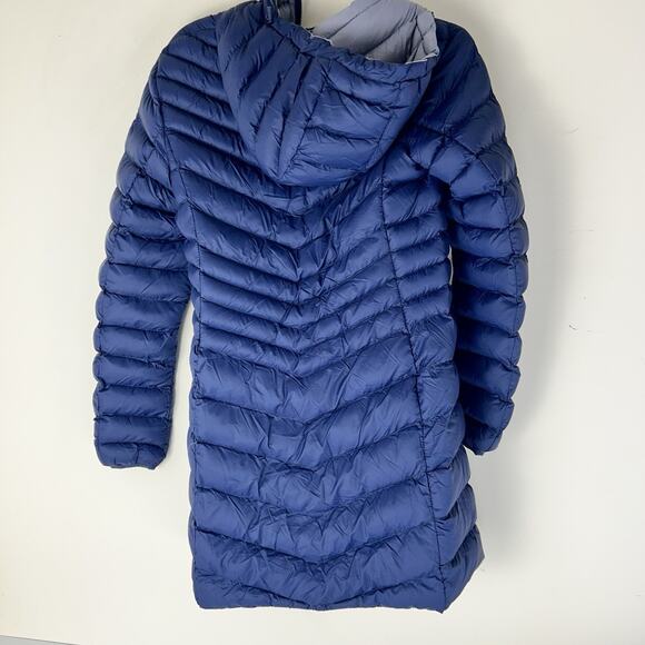 Mountain Warehouse Womens Full Zip Blue Florence Puffer Padded Long Jacket Sz 4 - Picture 11 of 14